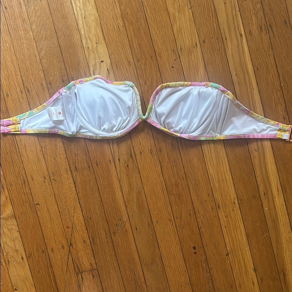 Floral Swim Top 36D - Picture 4 of 5